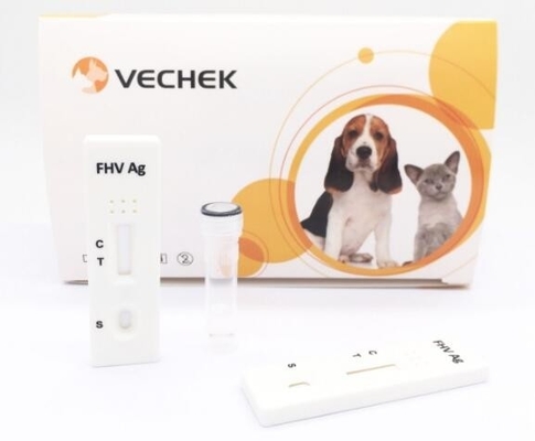 高精度な猫テスト キットのネコ科のヘルペス・ウイルスの抗原のFHV Agテスト