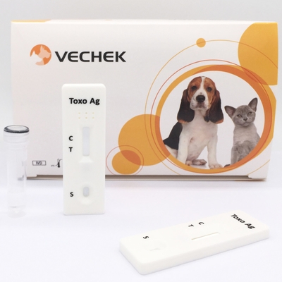 1個のステップ犬のToxoplasmaのGondii急速なテスト カセット