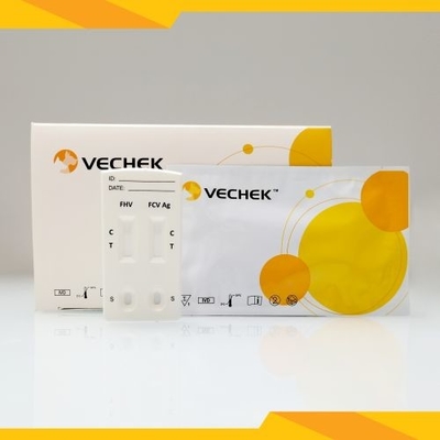 FHV+ FCVの抗原コンボの急速なテスト カセット分泌5分